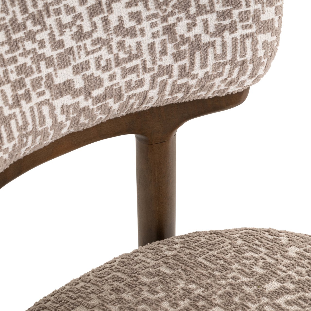 Esszimmerstuhl Basker natural geo (Set of 2)