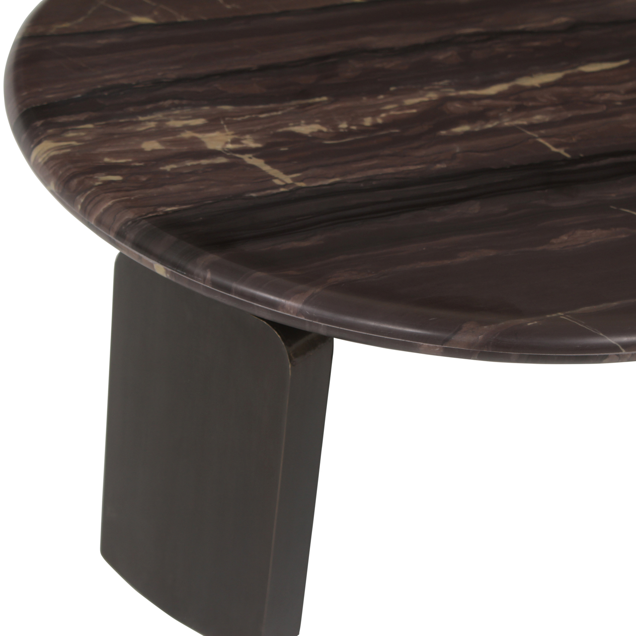 Couchtisch Menton burgundy (Set of 2)