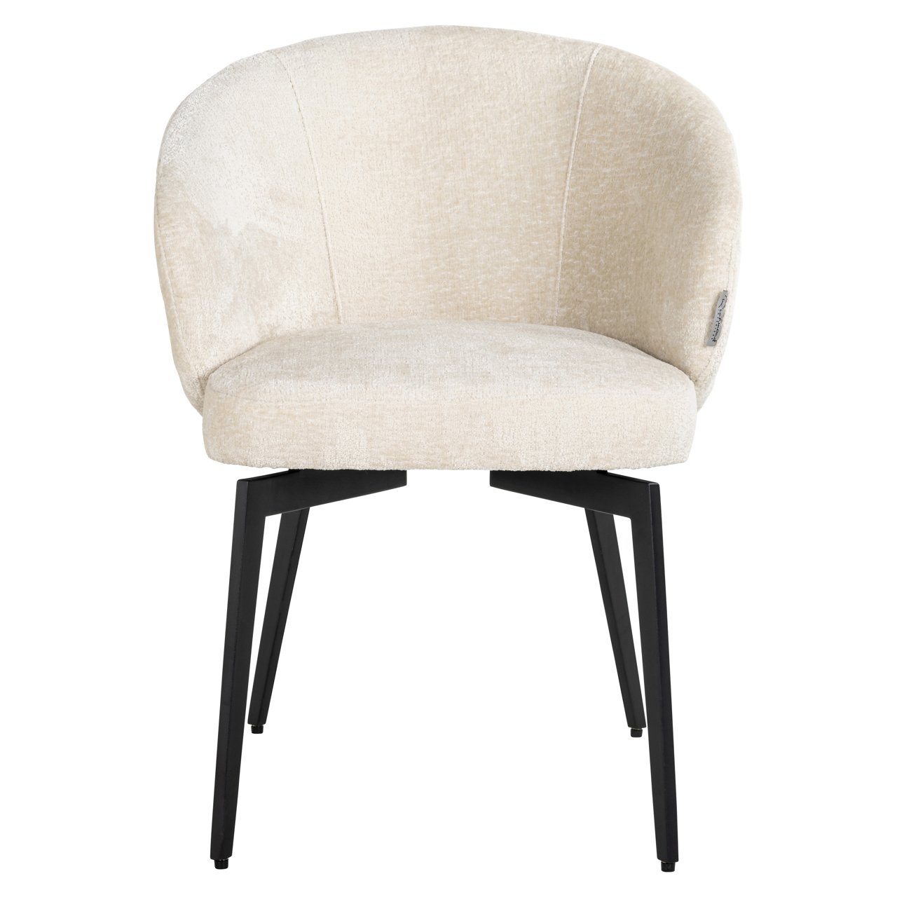 Esszimmerstuhl Amphara FR white chenille fire retardant Esszimmerstuhl Amphara FR white chenille fire retardant