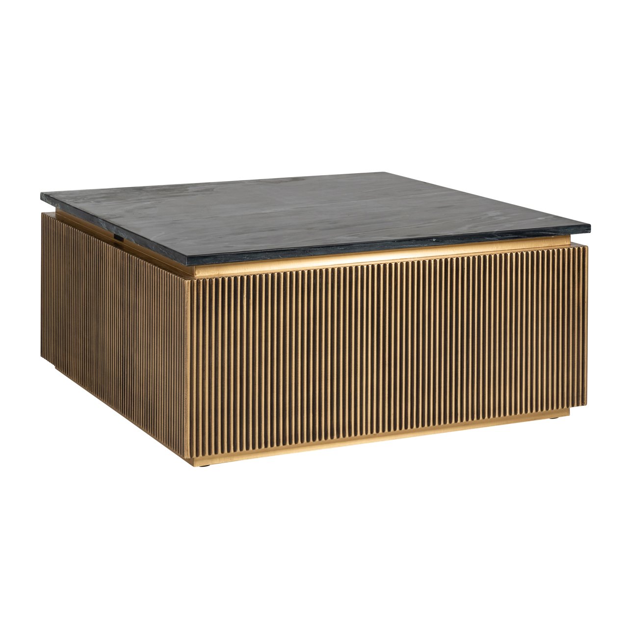 Couchtisch Ironville gold 90x90 Couchtisch Ironville gold 90x90