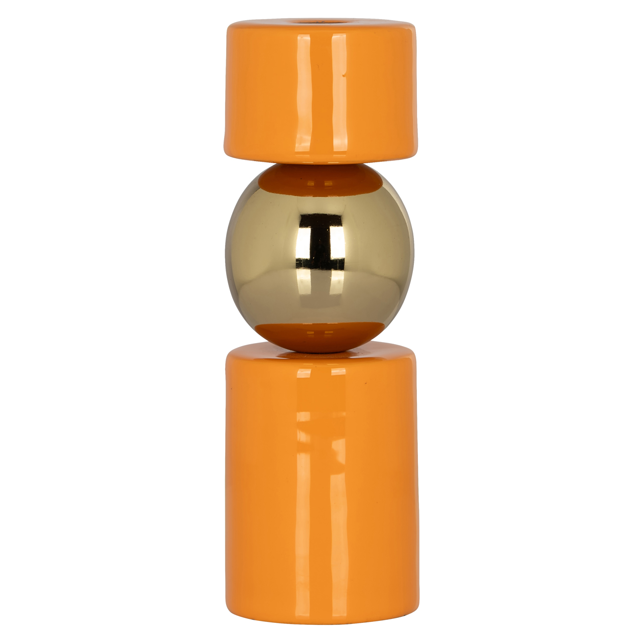 Kerzenhalter Kira orange