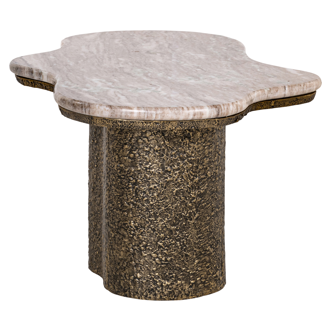 Couchtisch Abandos brass antique