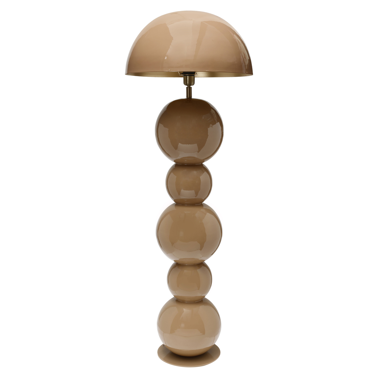 Stehlampe Hasden mocha mousse