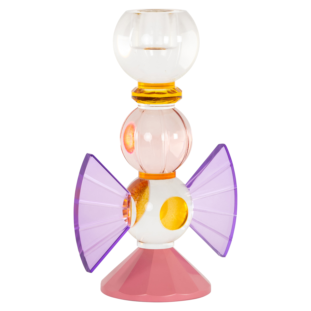 Kerzenhalter Liony pink