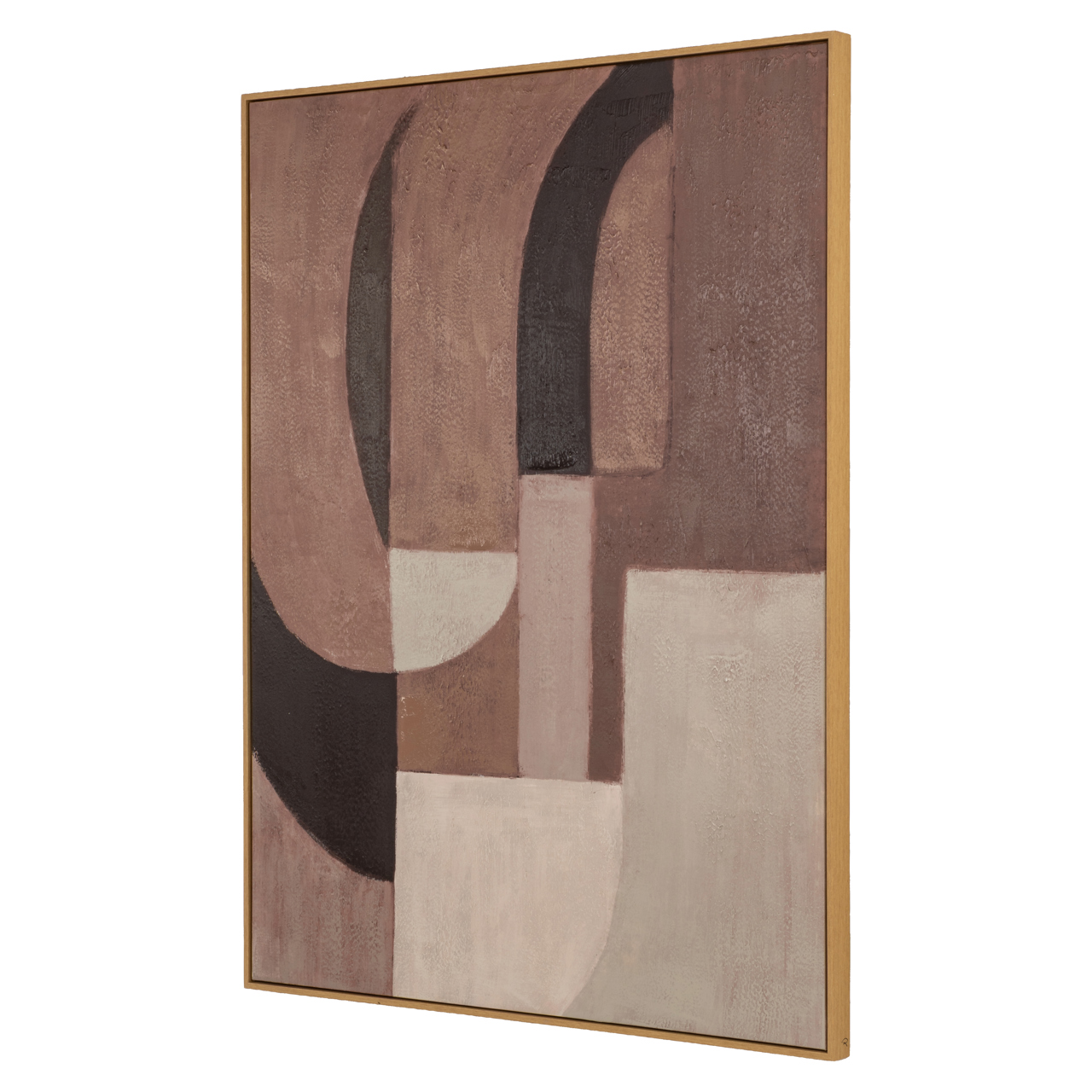 Wandkunst Tatu right brown