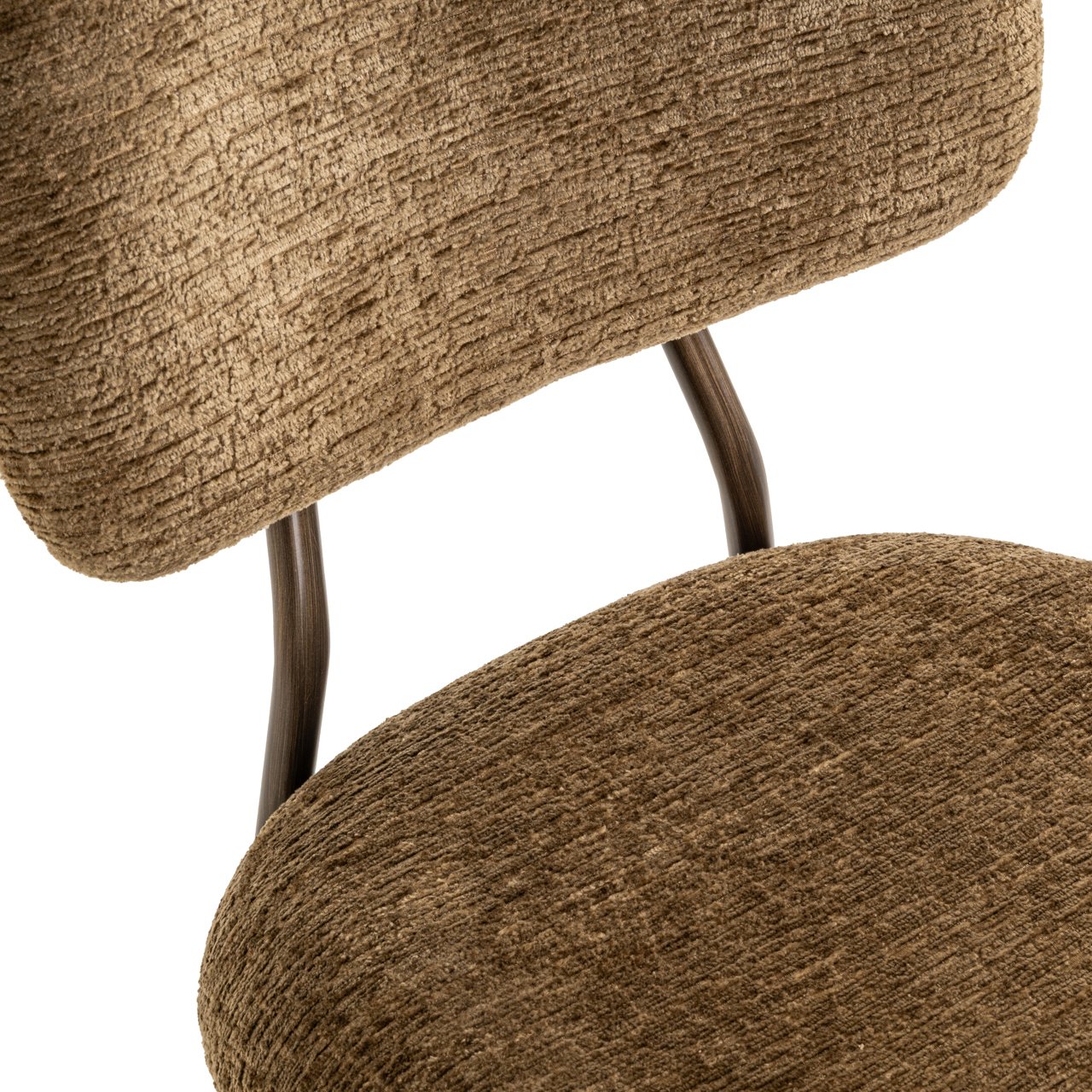 Thekenstuhl Xenia brandy fusion fire retardant (Set of 2)