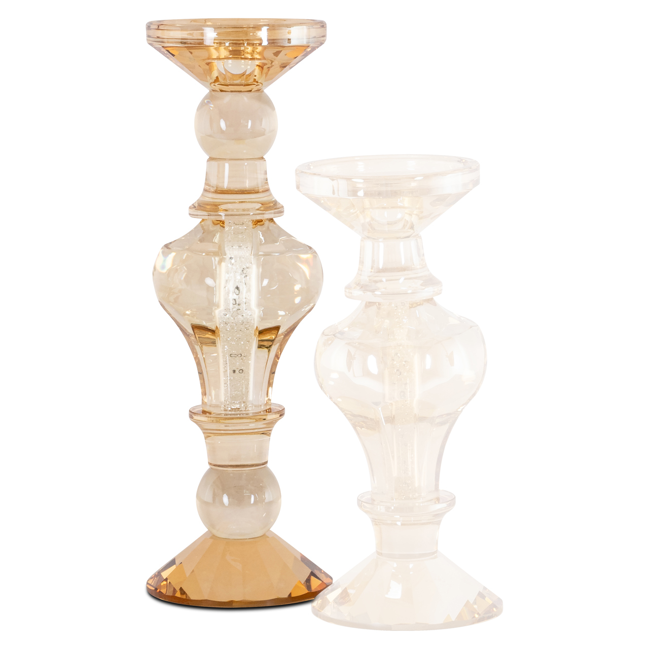 Kerzenhalter Dilan amber large