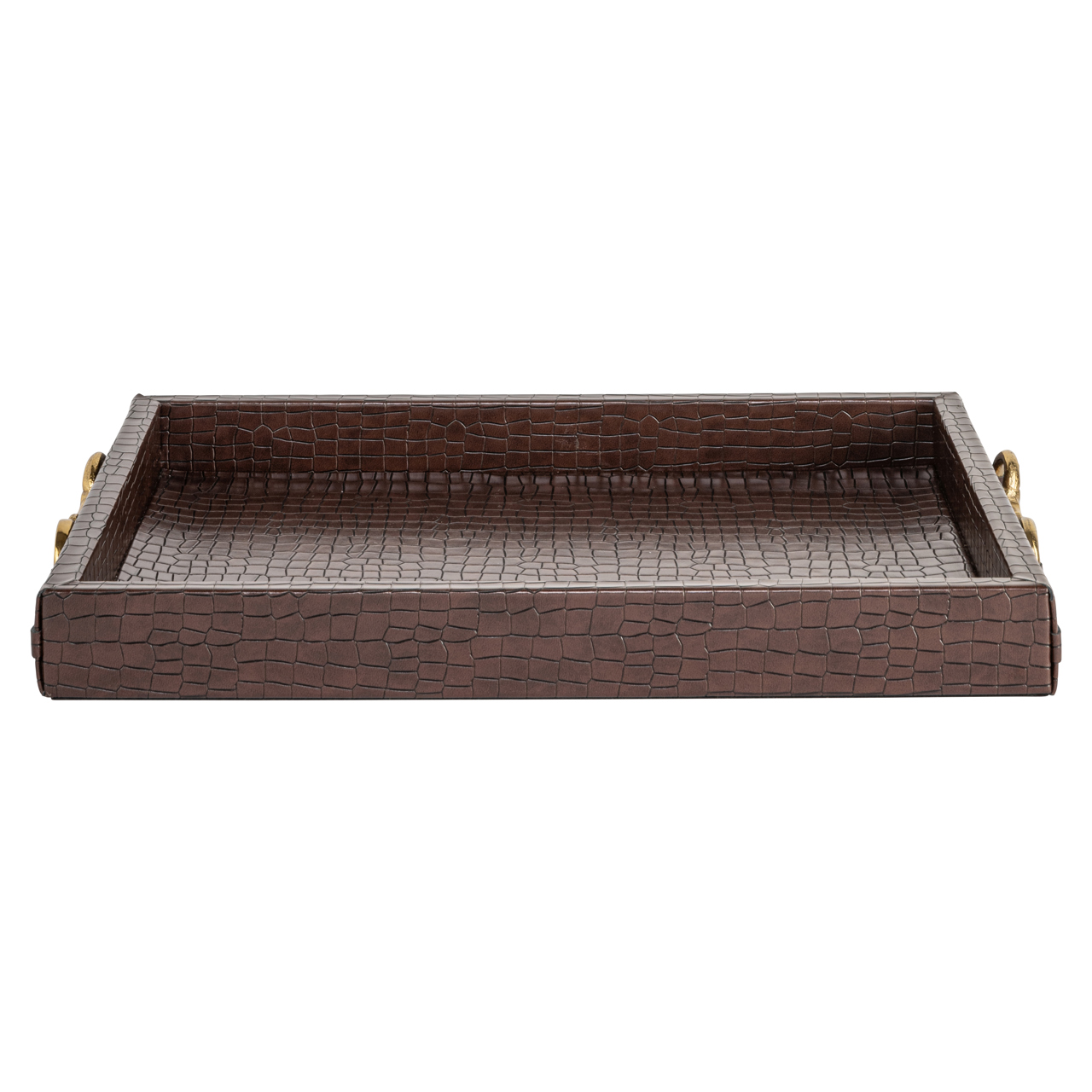 Tablett Banks dark brown