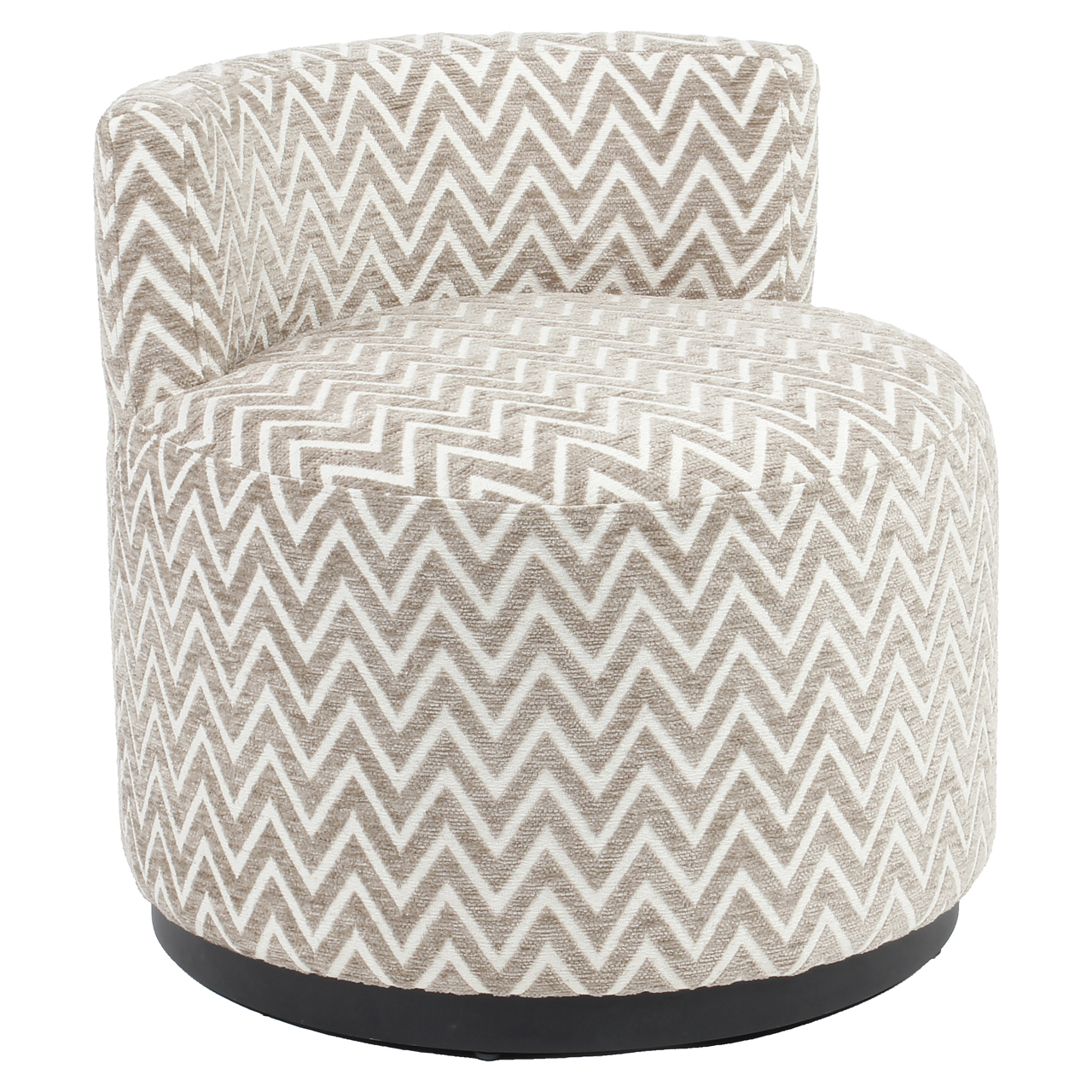 Lounge Stuhl Franny sand chevron