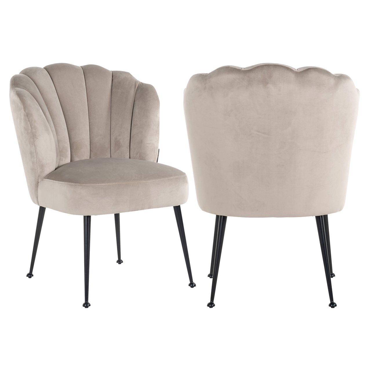 Esszimmerstuhl Pippa khaki velvet