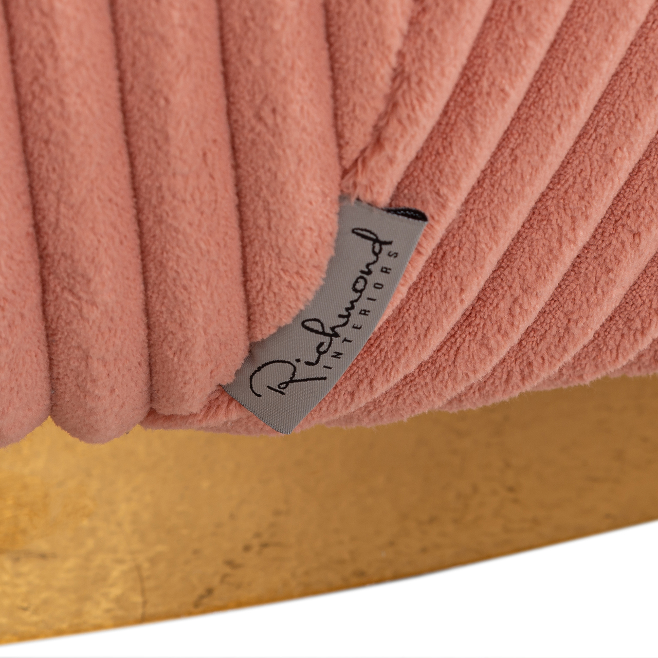 Richmond Sofa Waylon Pink Samt + Rippe (Pink) Richmond Sofa Waylon Pink Samt + Rippe (Pink)
