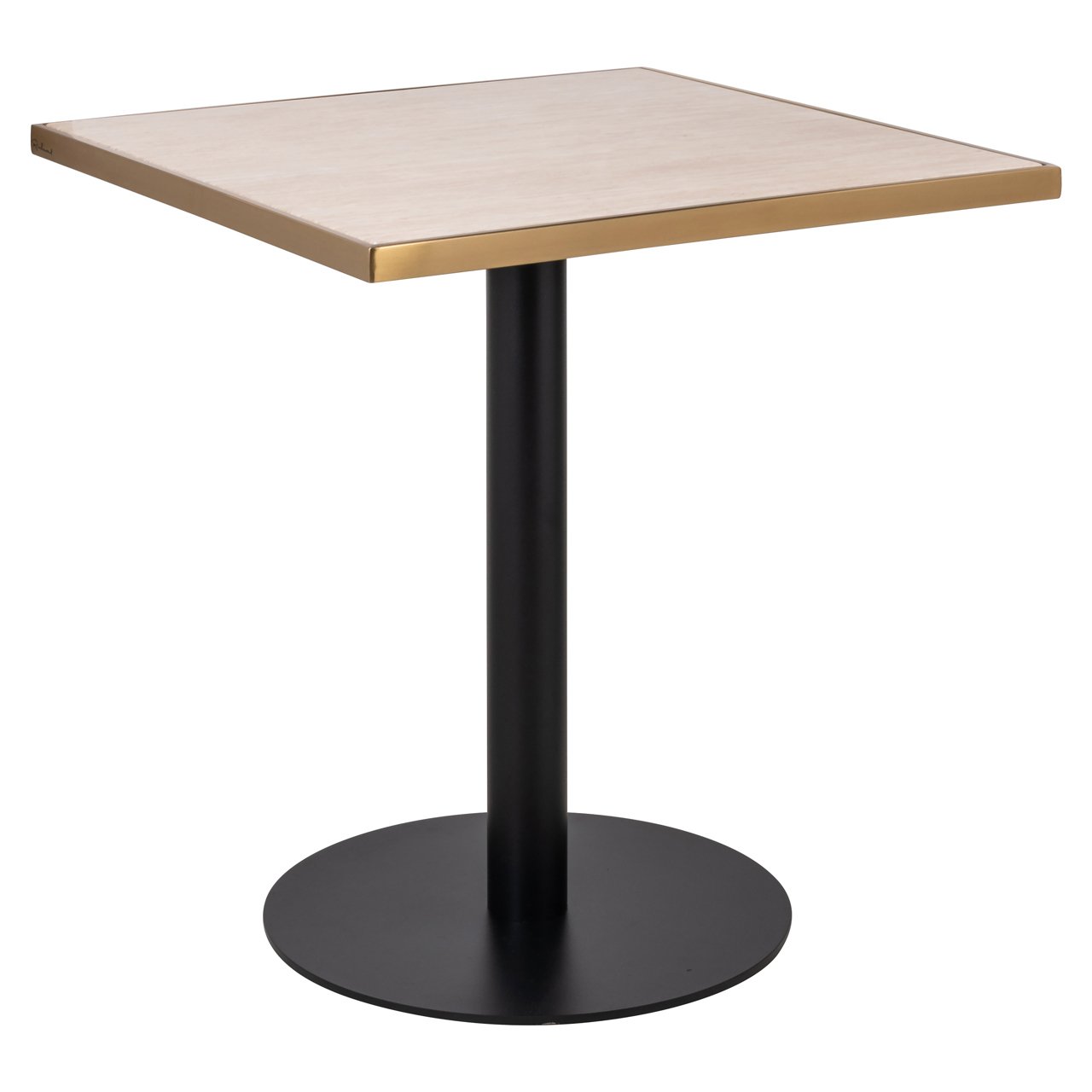 Bistro-Tisch Brazza beige 70x70