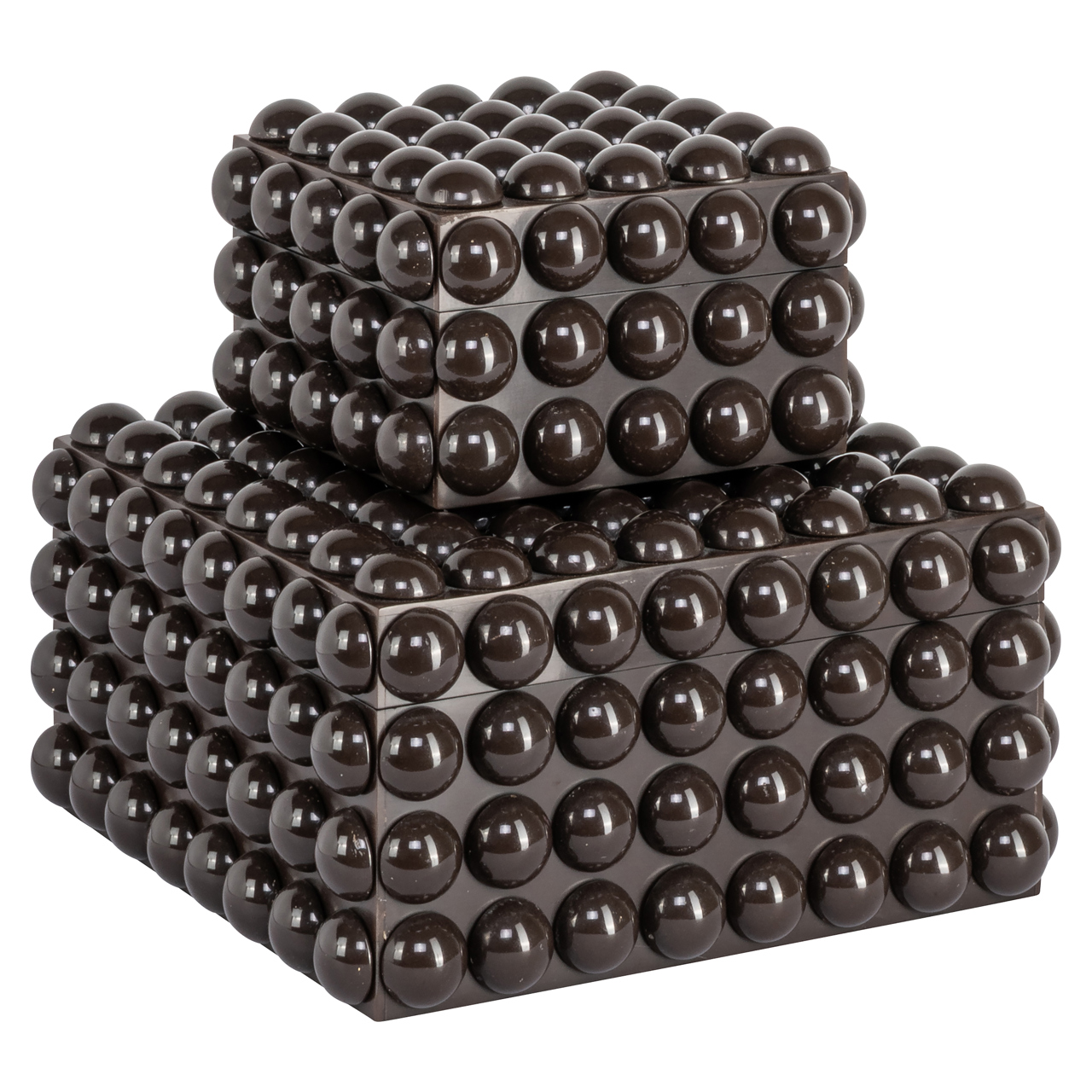 Aufbewahrungsbox Nyx dark brown small