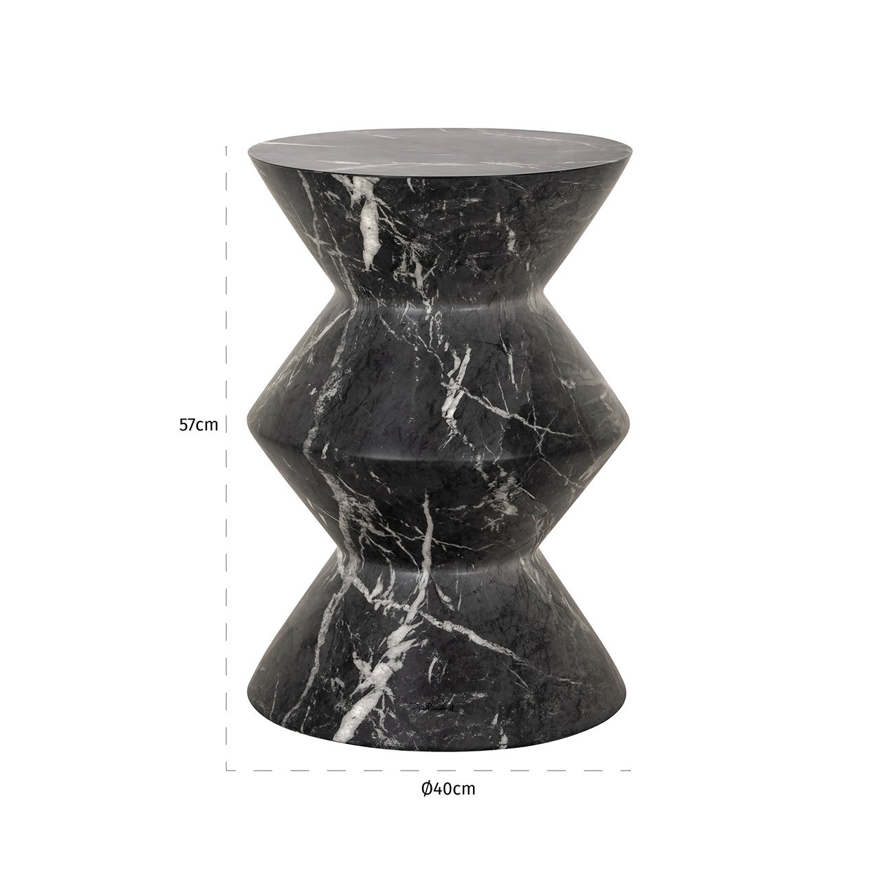 Beistelltisch Bosco black