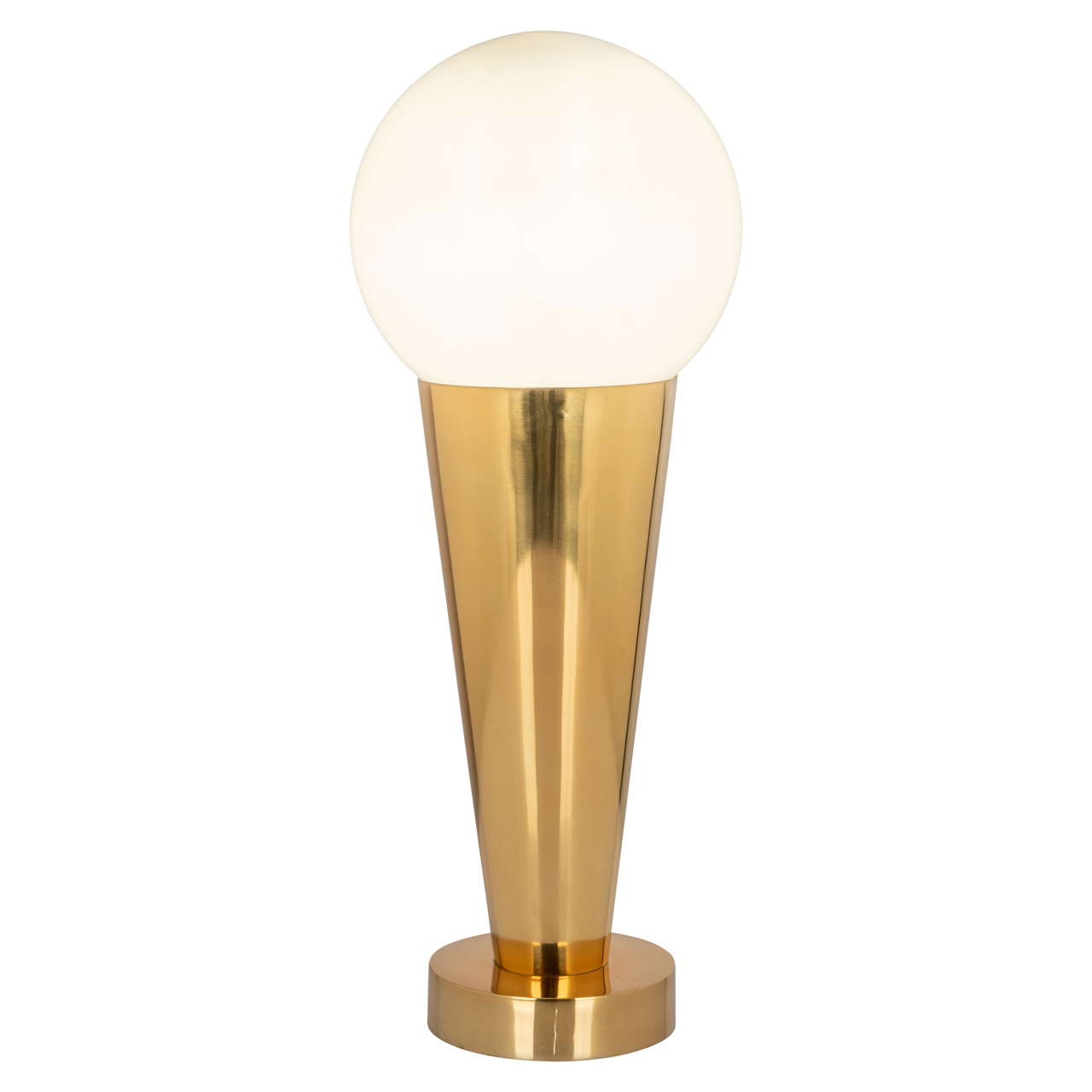 Tischlampe Cone gold