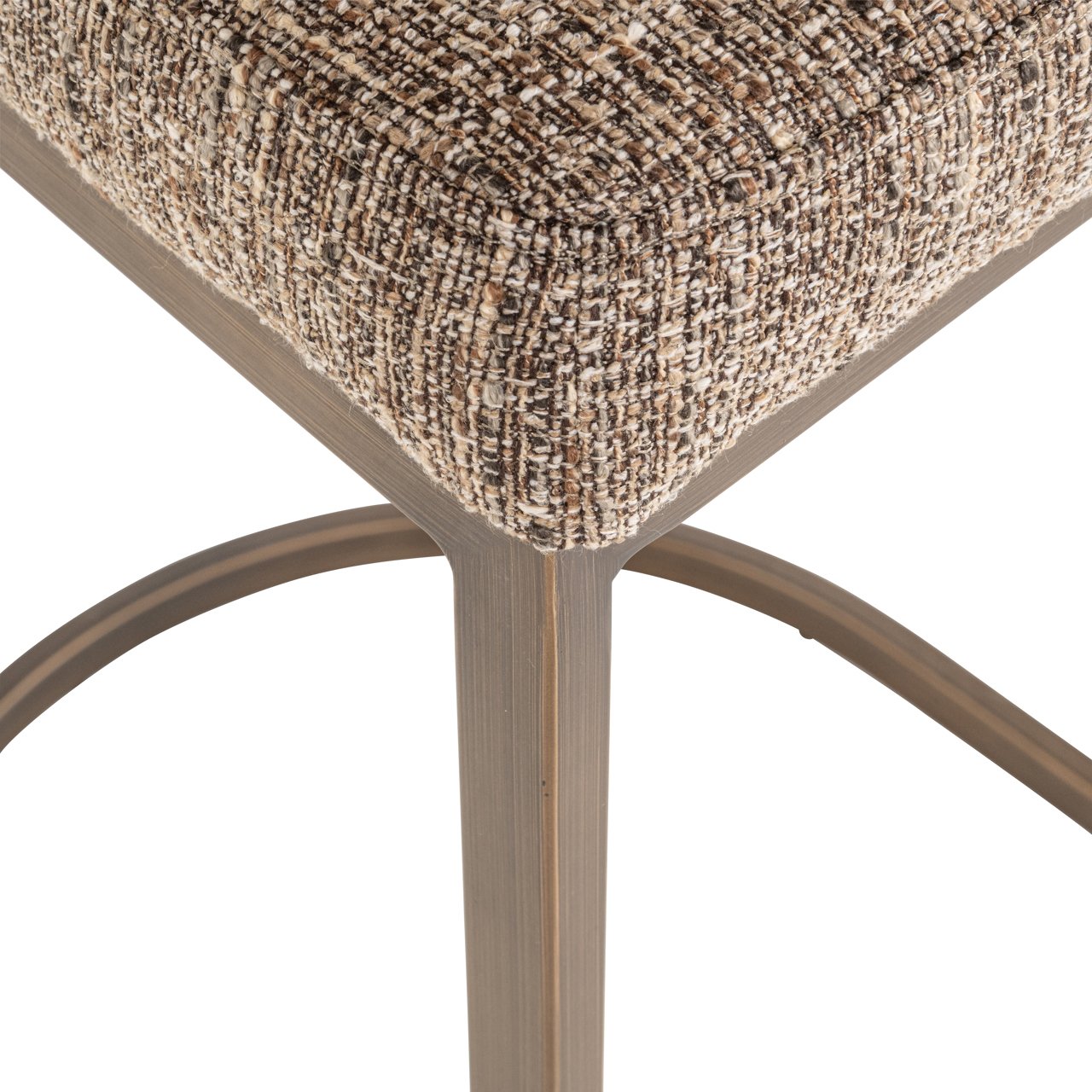 Barhocker Bolton brown tweed (Set of 2) Barhocker Bolton brown tweed (Set of 2)