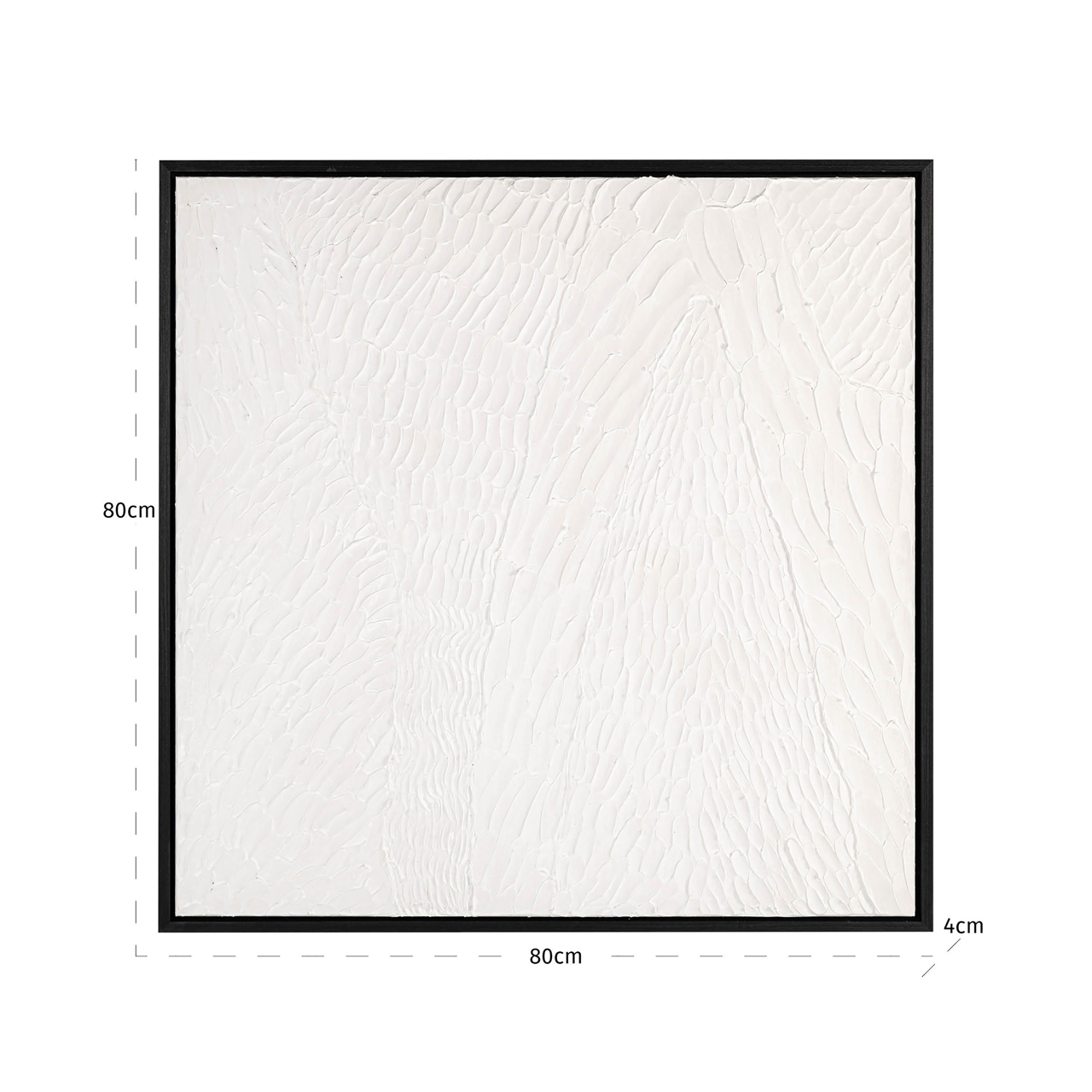 Wandkunst Janell black/white