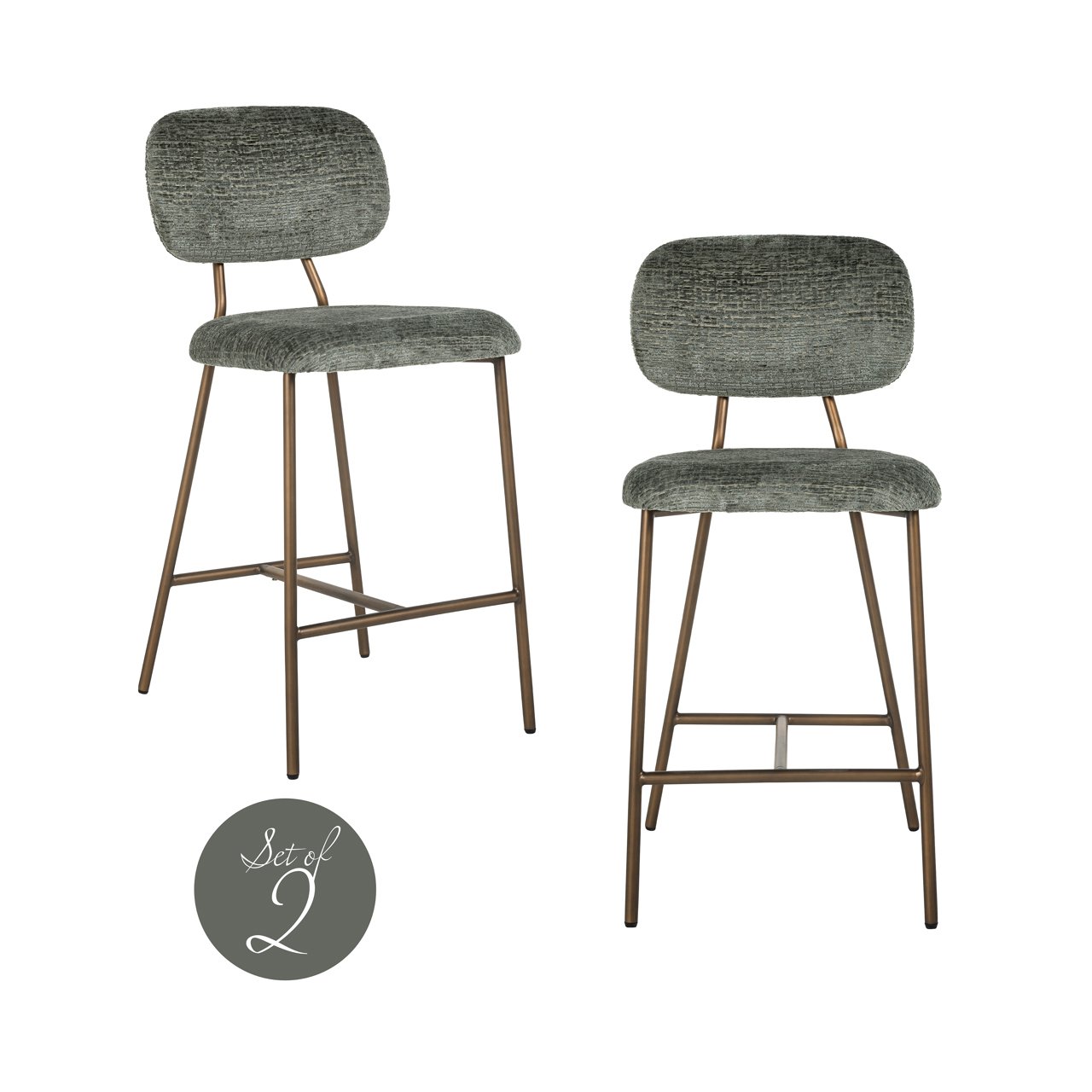 Thekenstuhl Xenia thyme fusion (Set of 2)