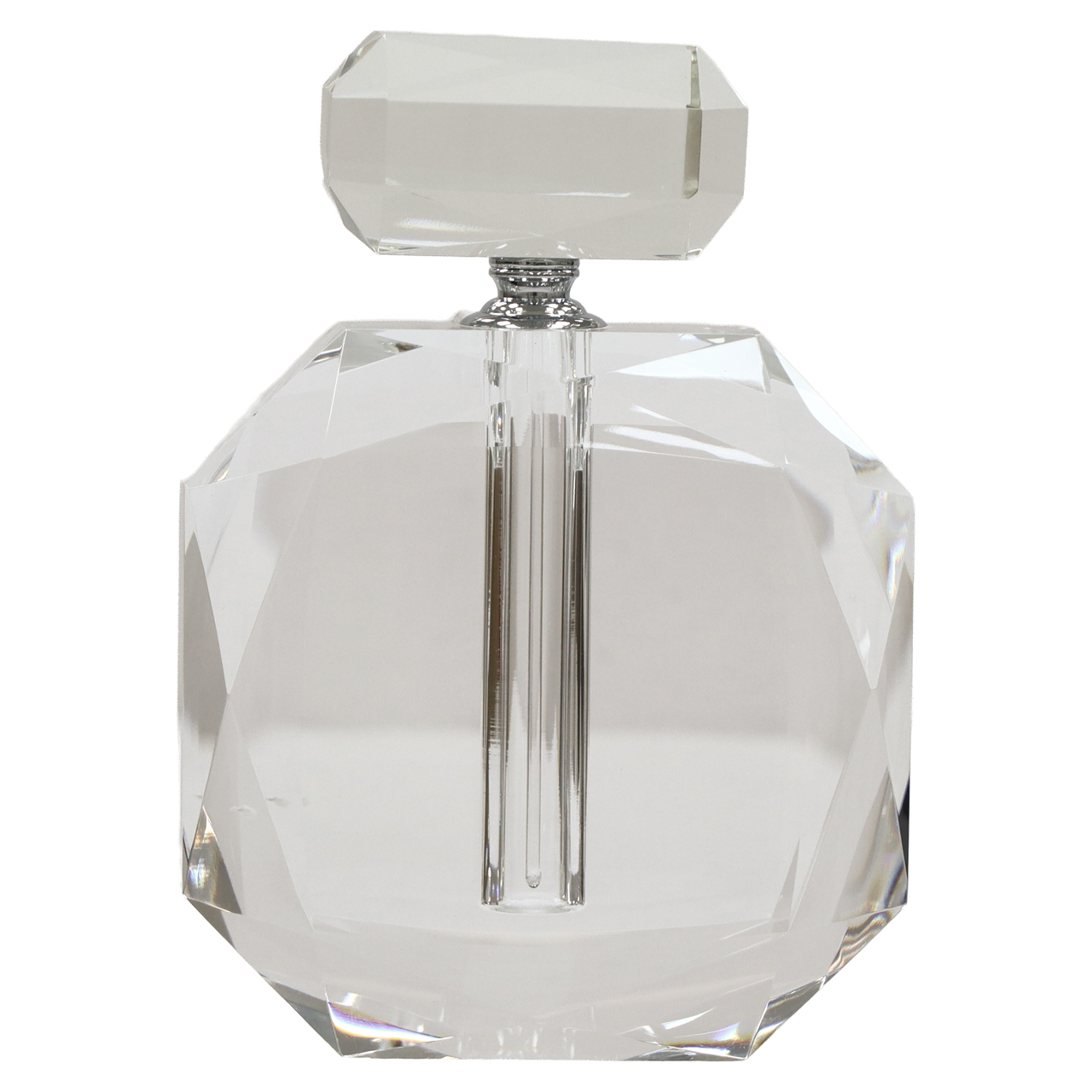 Dekoratives Objekt Khloe clear transparent perfume bottle