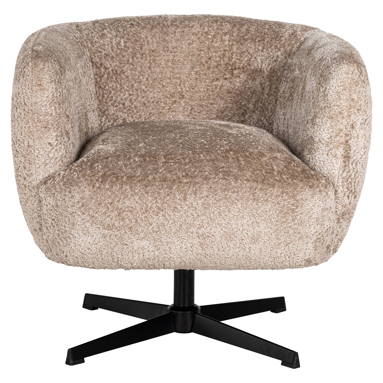 Lounge Stuhl Estelle sheep natural swivel