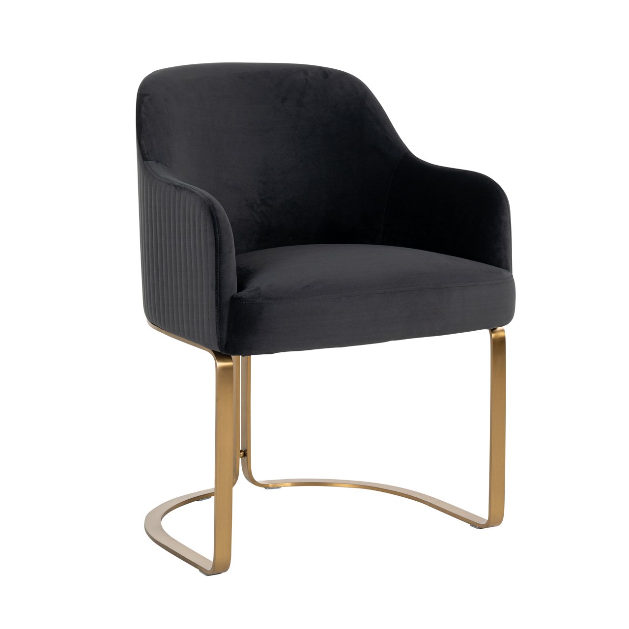 Esszimmerstuhl Hadley quartz anthracite fire retardant