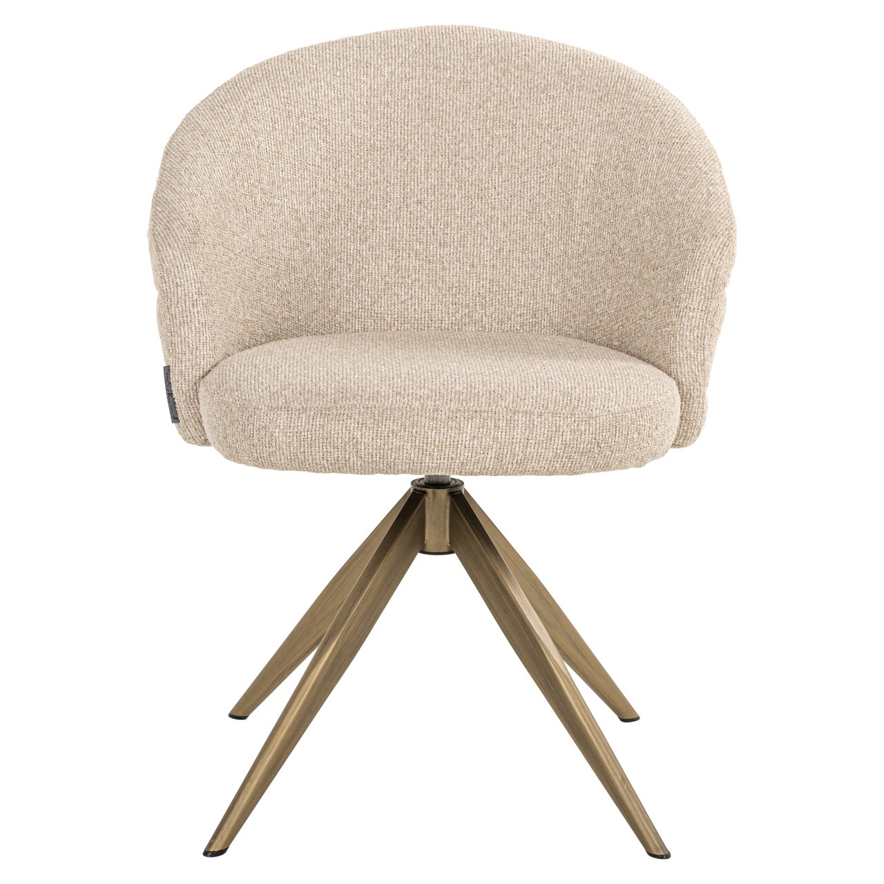 Esszimmerstuhl Zendaya biscotti swivel fire retardant