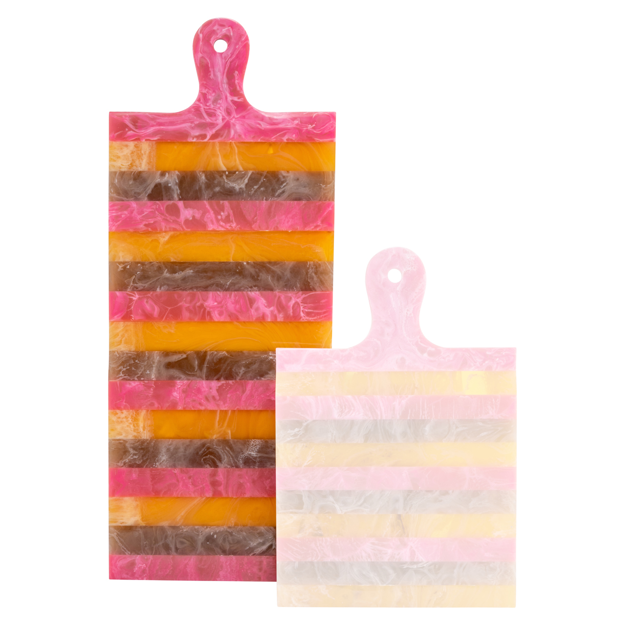 Tablett Cindy pink/orange - serving board large
