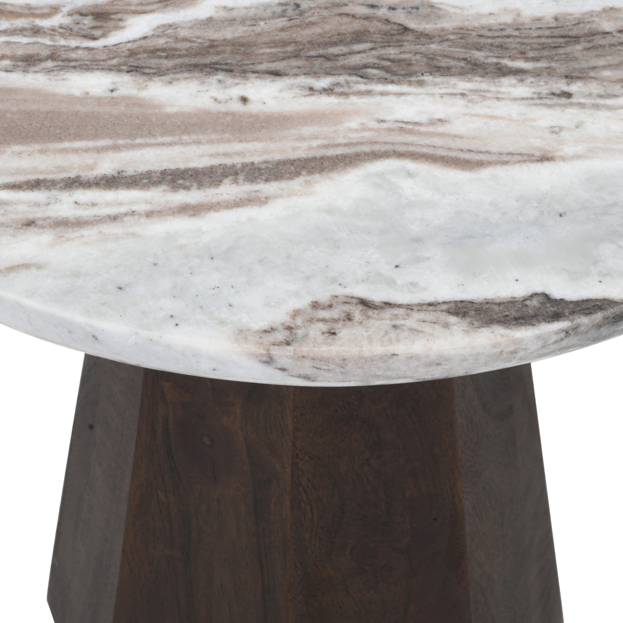 Beistelltisch Oberoy Blush beige 45Ø