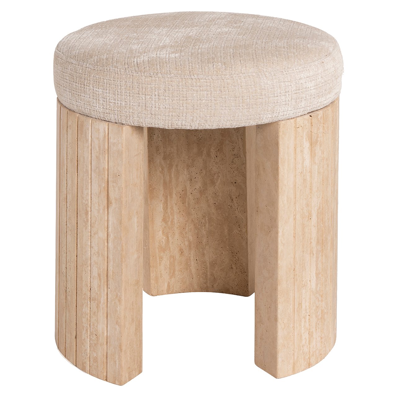 Hocker Gallice naturbeige Travertin (Beige) Hocker Gallice naturbeige Travertin (Beige)
