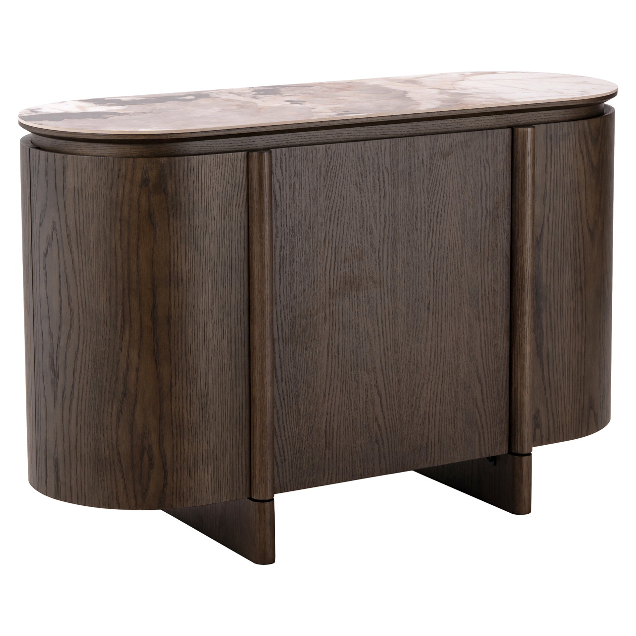 Sideboard Langford brown 3-doors