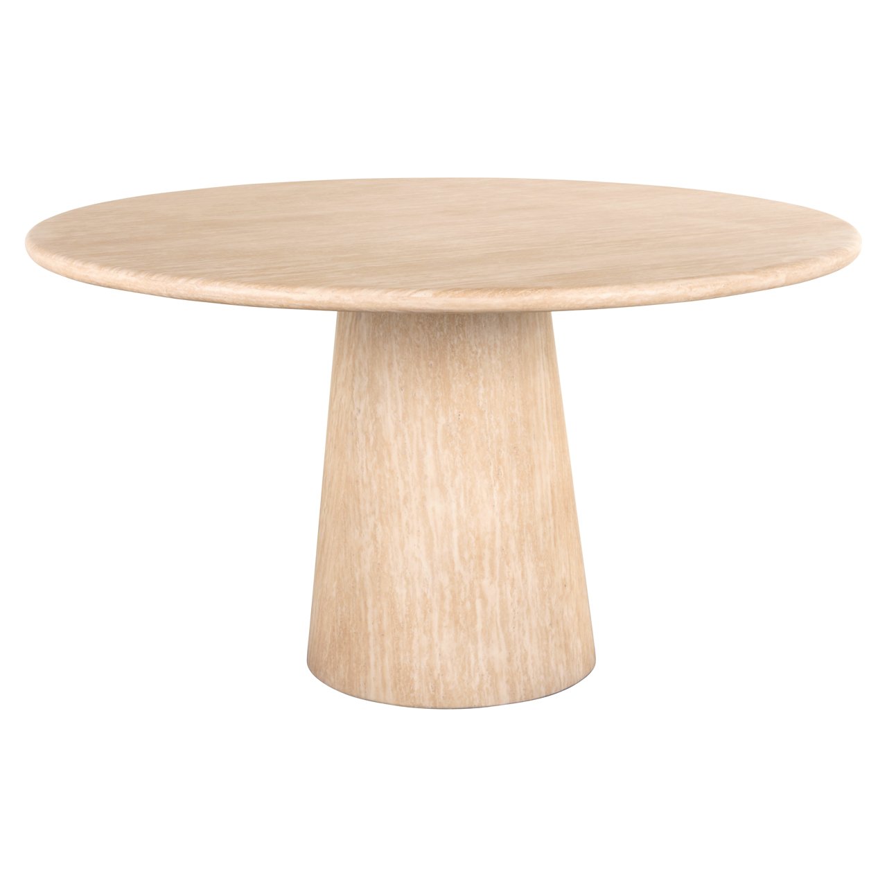 Esstisch Fictus beige 140Ø