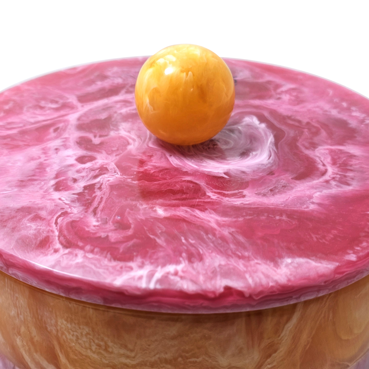 Aufbewahrungsbox Lilybelle pink/orange storage jar large