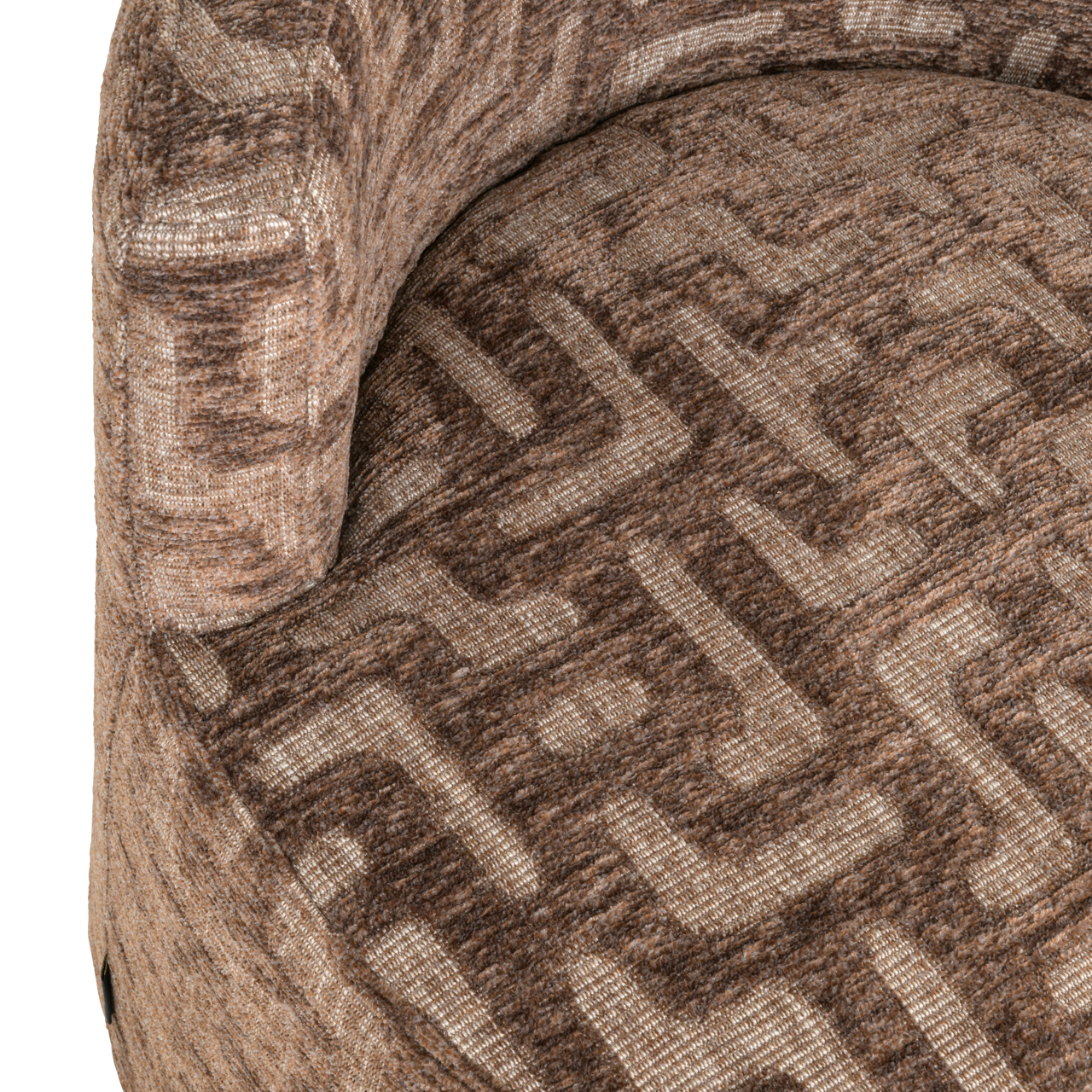 Lounge Stuhl Franny brown labyrinth