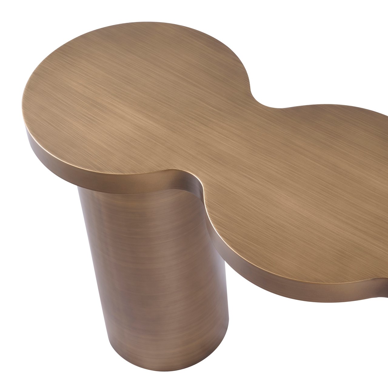 Konsole Bubba brushed gold