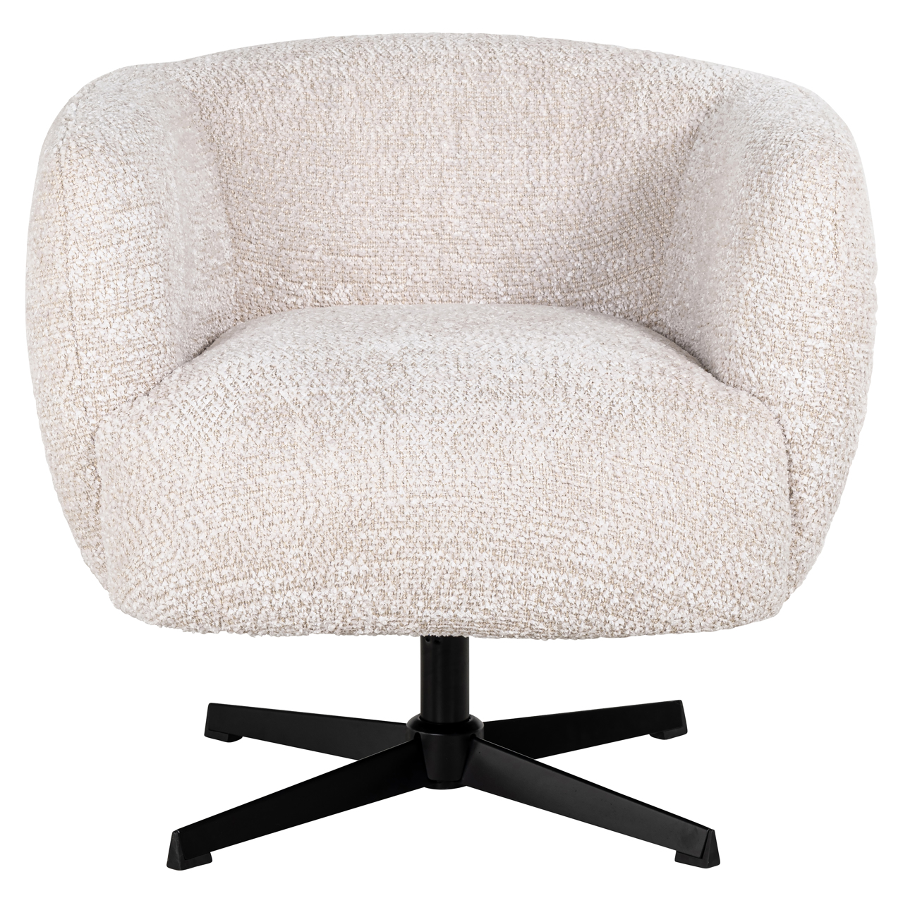 Lounge Stuhl Estelle lovely cream swivel