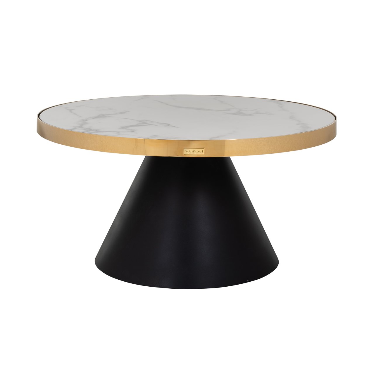 Couchtisch Odin gold 80Ø