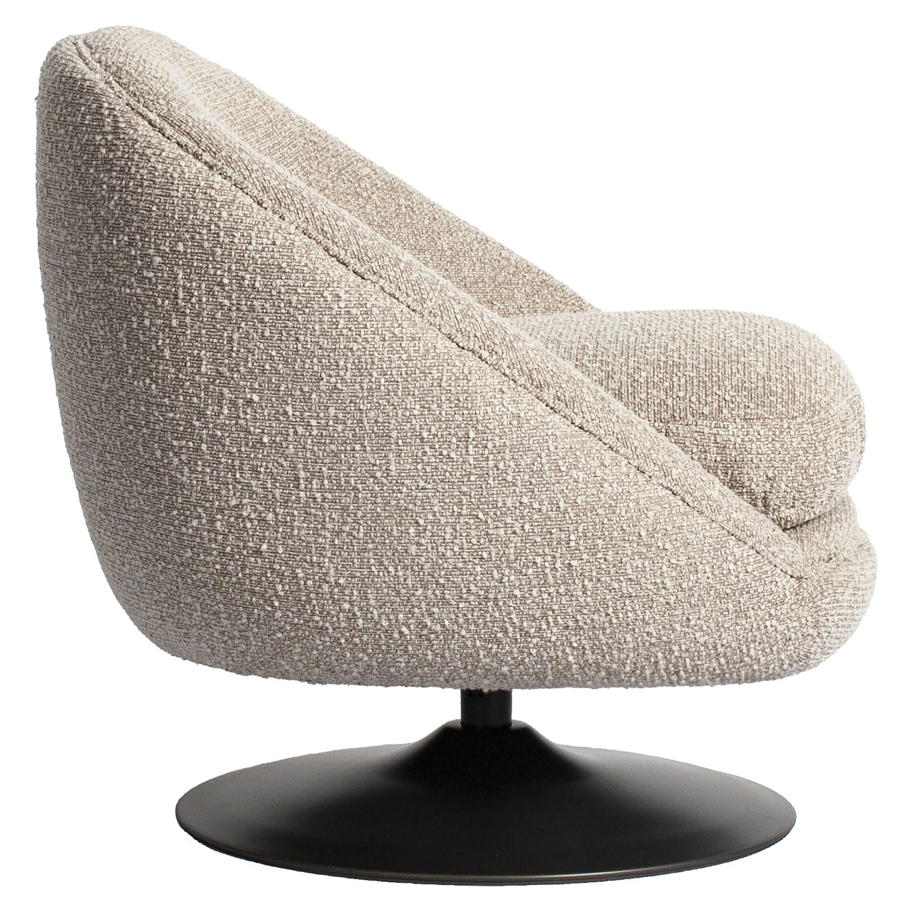 Lounge Stuhl Nodo natural chunky swivel