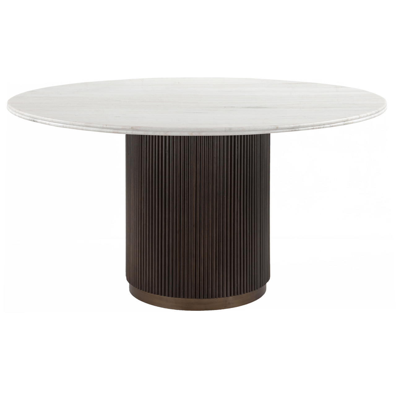 Esstisch Mayfield brown 140Ø