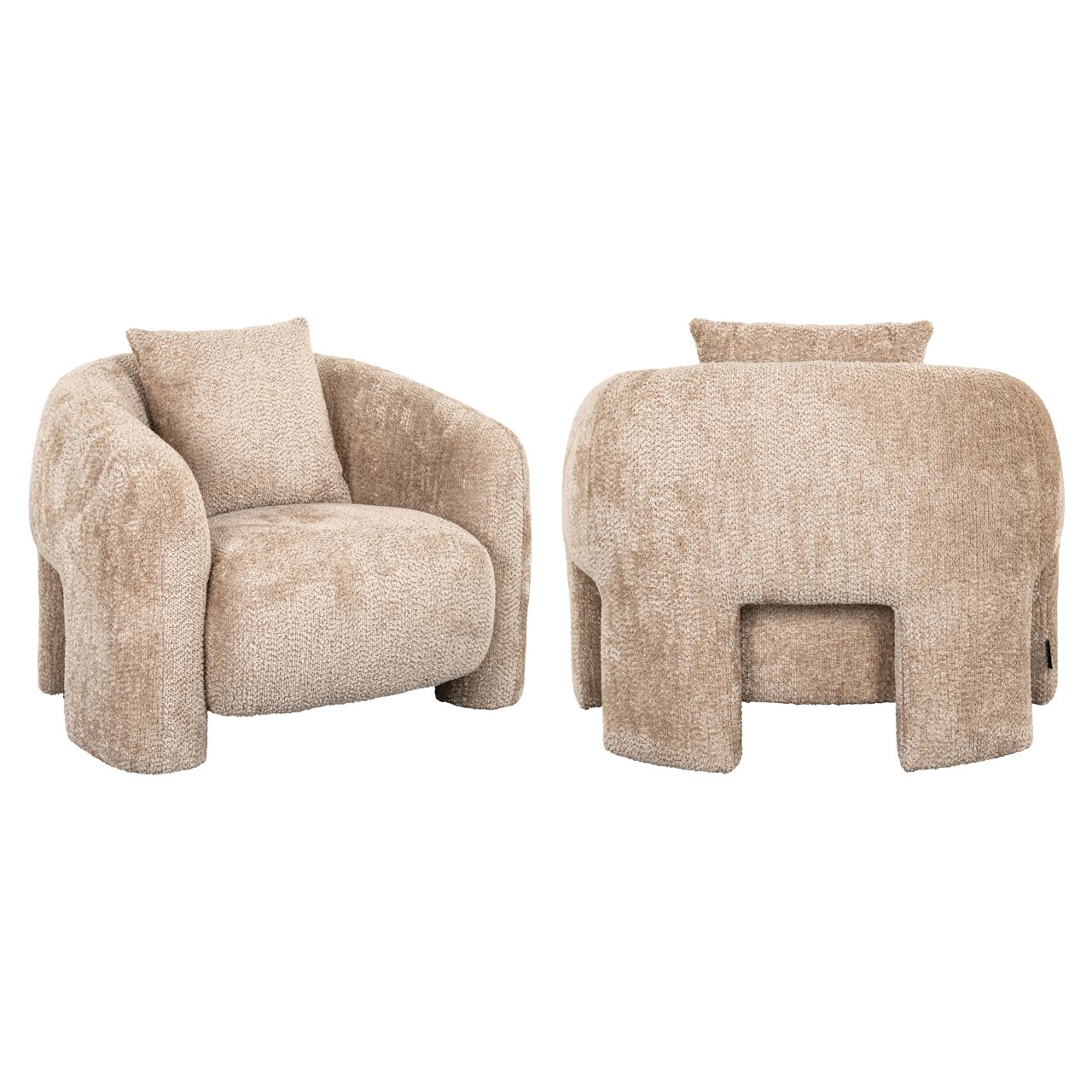 Lounge Stuhl Milania lovely beige Lounge Stuhl Milania lovely beige