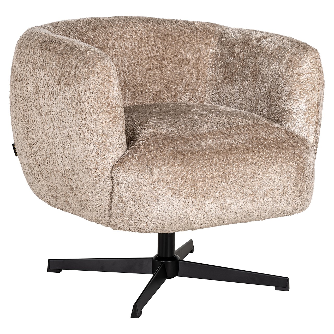Lounge Stuhl Estelle sheep natural swivel