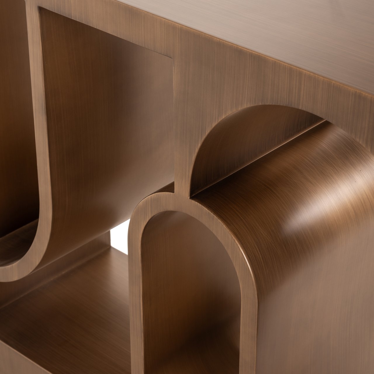 Konsole Lugano brushed gold Konsole Lugano brushed gold