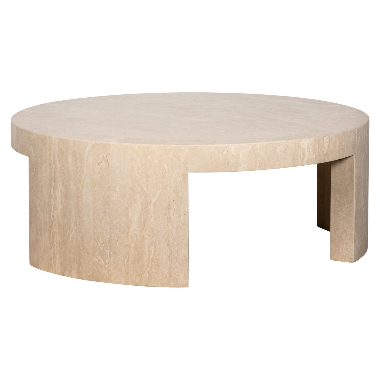 Couchtisch Biltmore beige round