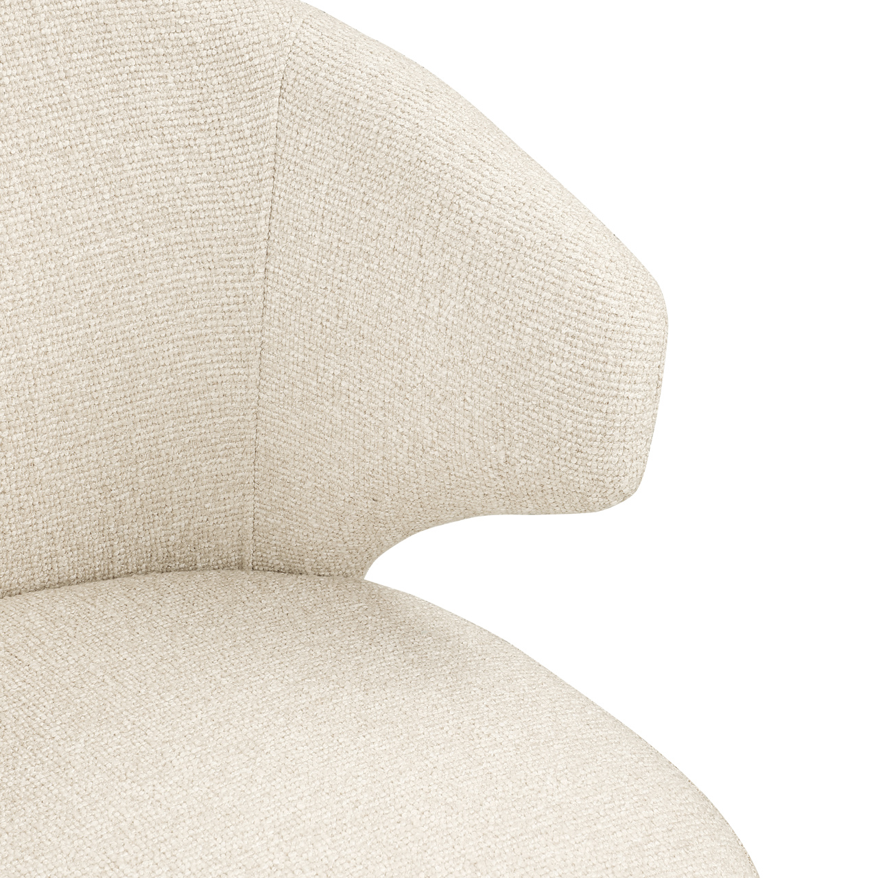 Esszimmerstuhl Milly biscotti swivel