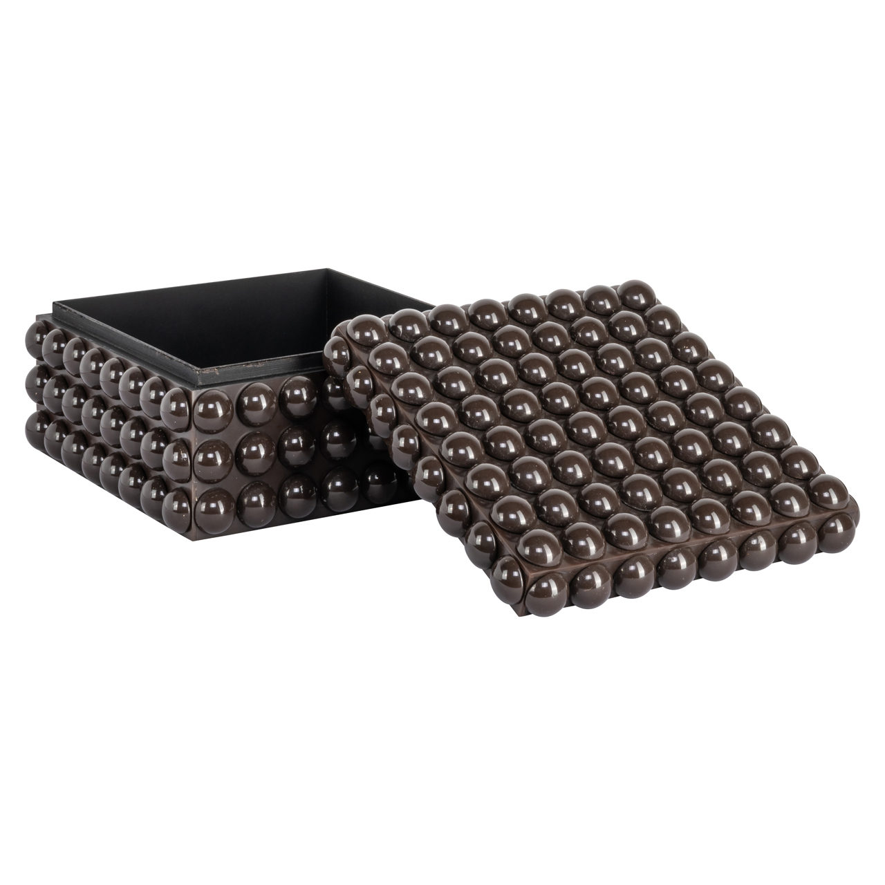 Aufbewahrungsbox Nyx dark brown large