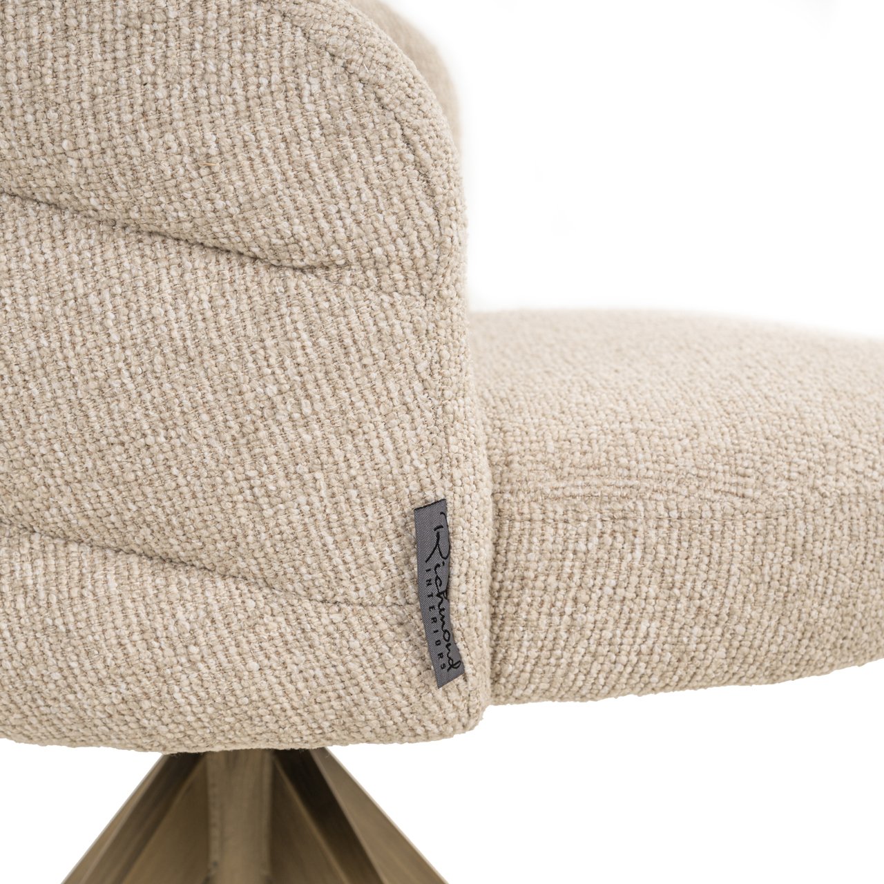 Esszimmerstuhl Zendaya biscotti swivel fire retardant