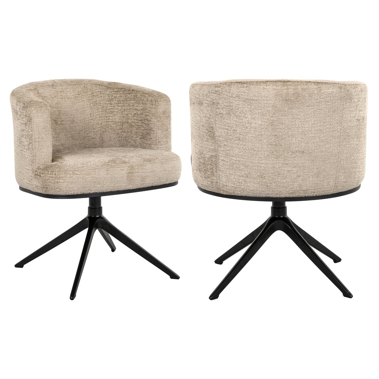 Esszimmerstuhl Cheyenne desert fusion swivel fire retardant