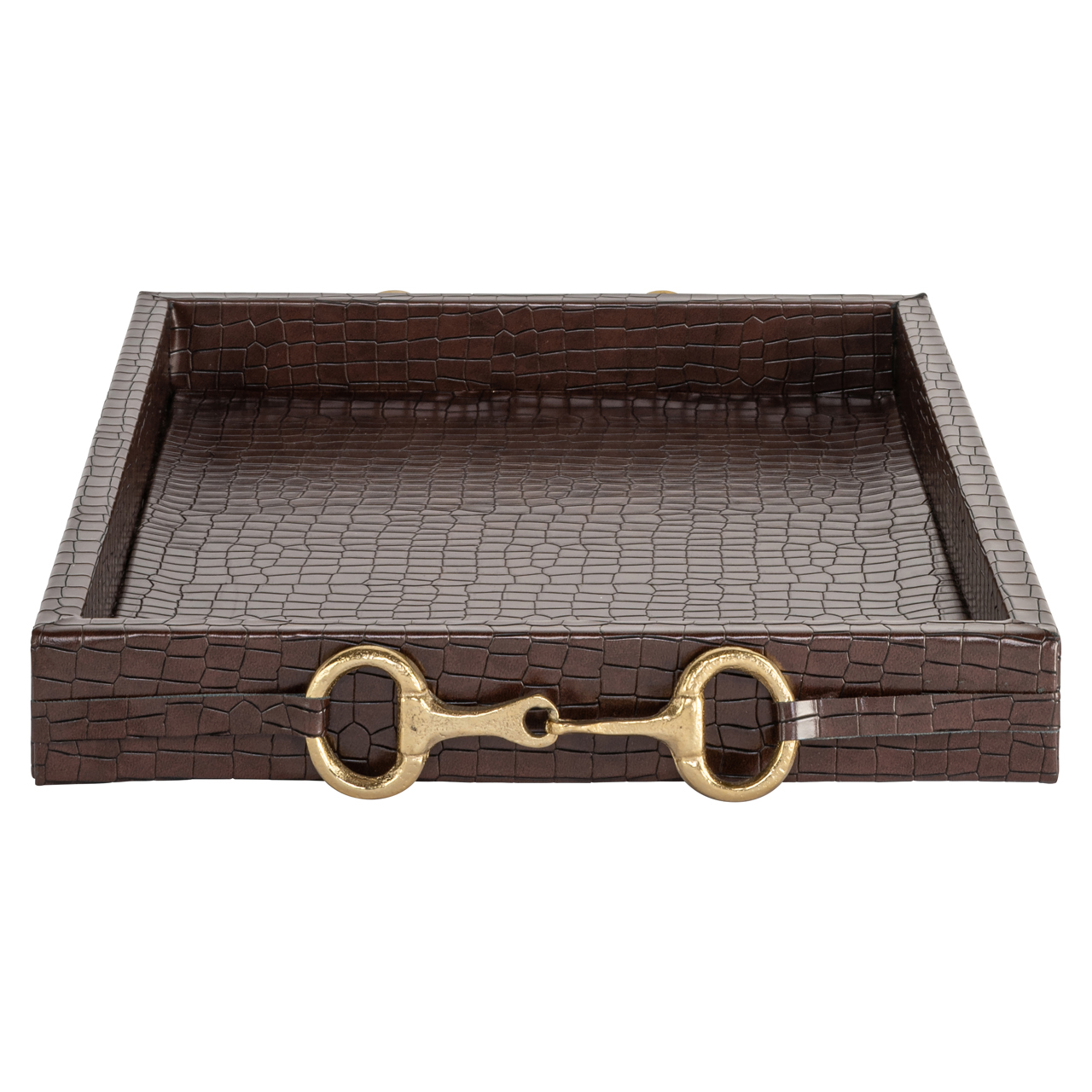 Tablett Banks dark brown