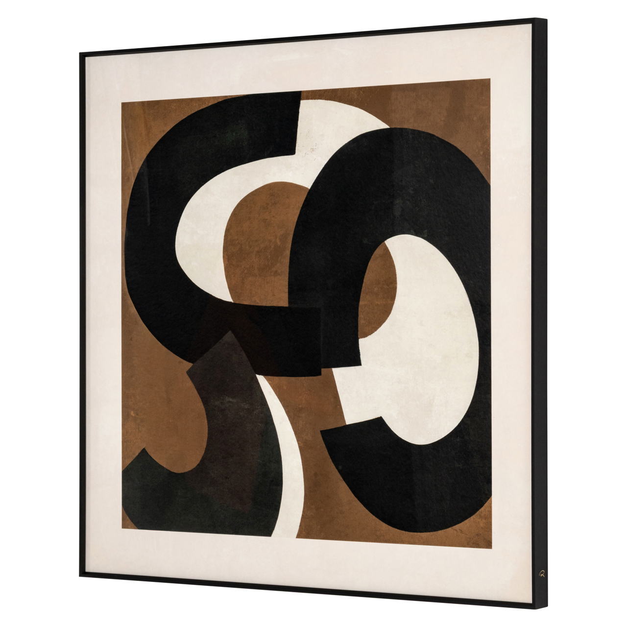 Wandkunst Euphoria brown right