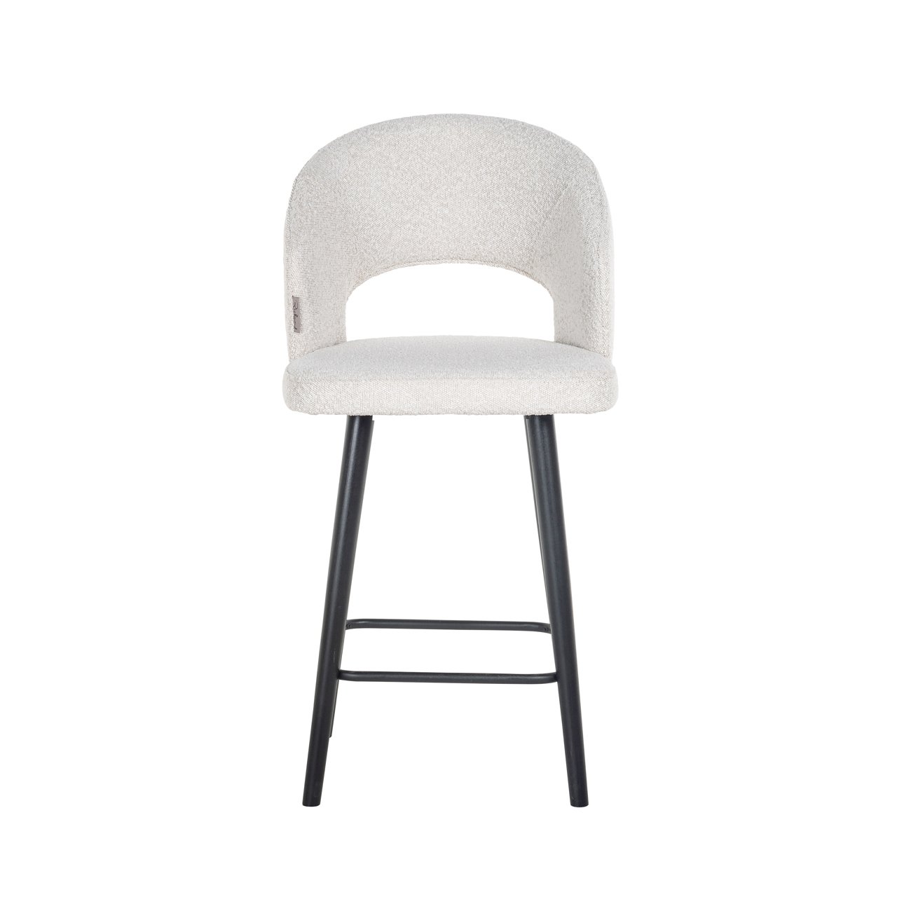 Thekenstuhl Savoy white bouclé Thekenstuhl Savoy white bouclé