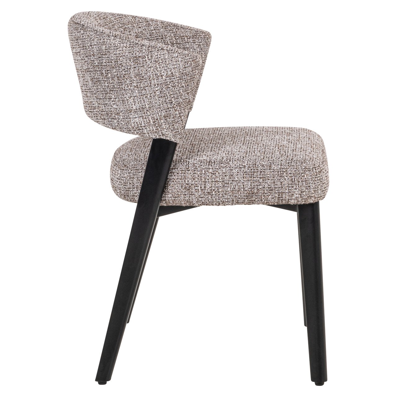 Esszimmerstuhl Zeno earth tweed